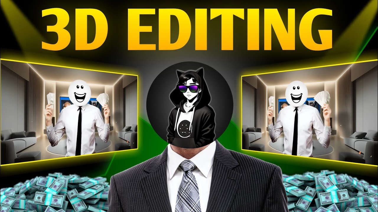 VIRAL 3D Editing Like Tube Sensei (Part 2) | How To Do Viral Editing Like A Pro 🔥