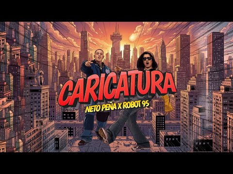 Neto Peña and Robot95