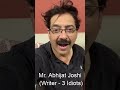 Mr. Abhijat Joshi on SciKnowTech
