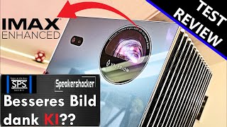 Beamer Test für Zuhause. Valerion VisionMaster Pro 2 Test guter Beamer für hellen Raum draußen
