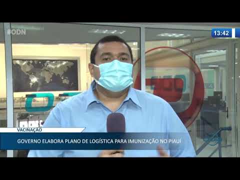 Estado do Piauí inicia plano logístico para vacinar piauienses contra o Coronavirus 25 11 2020