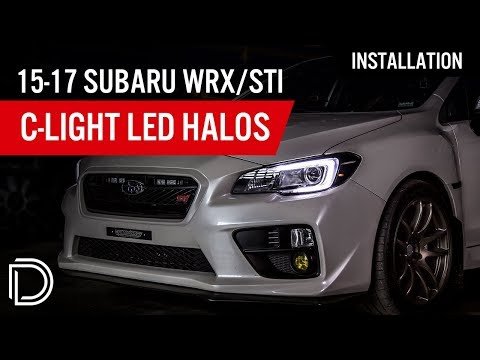 How to Install 2015-2017 Subaru WRX/STi C-Light LED Halos