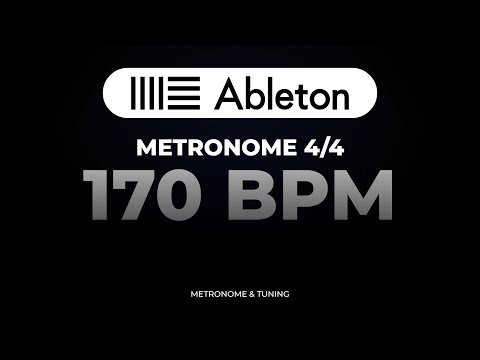 Metronome (Ableton Sound) - 170 BPM 4/4 (Beats per minute)