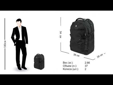 Рюкзак Victorinox VX Sport Evo Black 37л