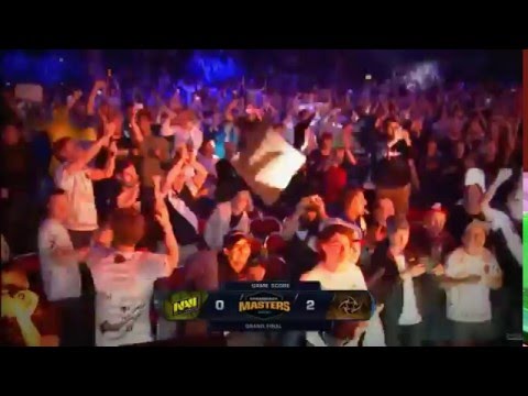Ninjas in Pyjamas vs Na'Vi Last Round & Winning Moment Grand Finals Dreamhack Masters Malmo 2016