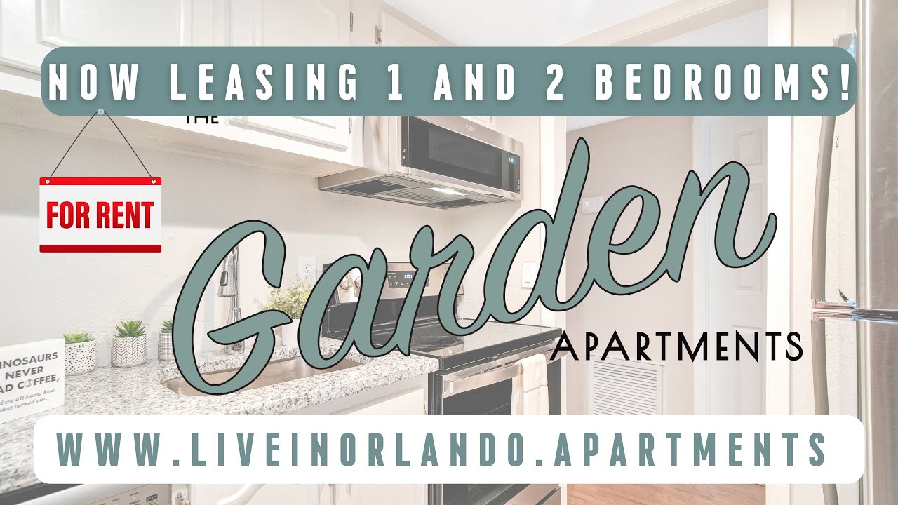 Tour The Garden Apartment Homes in Orlando, Florida! Affordable housing in Central Florida!