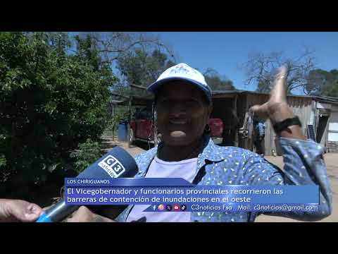 POBLADORES DE LOS CHIRIGUANOS AGRADECEN OBRAS DE DEFENSA