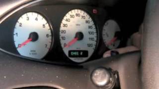 Speedometer reset procedure