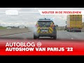 Autoblog @ Autoshow van Parijs 2022: problemen met politie!