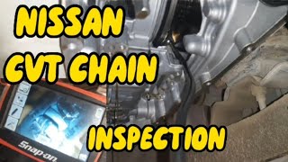 HOW TO CHECK CVT CHAIN USING BORE SCOPE| VALVE BODY REMOVAL| NISSAN CVT CHAIN INSPECTION SCUFF MARK