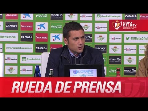 Rueda de prensa de Francisco tras el Real Betis (3-4) UD Almería - HD Copa del Rey