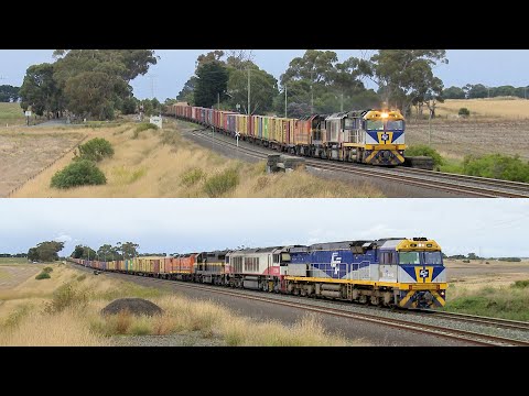 CF4410 Leads 7922V Dooen Containers With CSR006 + C501+ CLF2 (8/3/2021) - PoathTV Railways