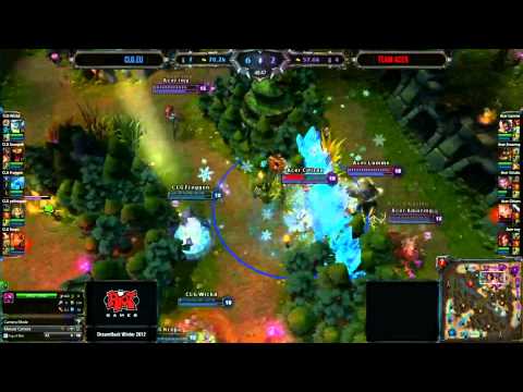 Froggen caught Lux with Flash+Wall [DREAMHACK WINTER 2012]