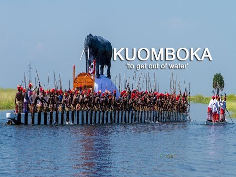 Kuomboka Ceremony - 'to get out of water'