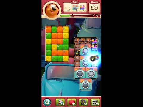 Toon Blast Level 8073 - NO BOOSTERS 🐻🐺🐱 | SKILLGAMING ✔️