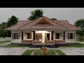 ഒരു കുഞ്ഞു സ്വർഗം Nalukettu Kerala Home Tour Lumion Animation Nadumutt