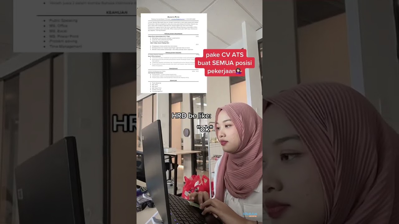 kamu tim lamar kerja pake CV ATS atau CV KREATIF nih? cerita dong pengalamannya😳🙏