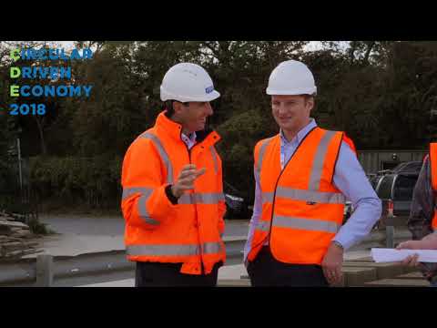 Circular Driven Economy 2018 - Site Visit to Sheehan Group C&D Waste Recycling Plant