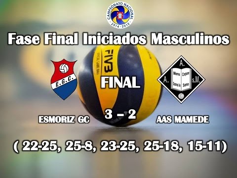 FINAL Campeonato Nacional Iniciados Masculinos 2014/2015 - EGC x AASM