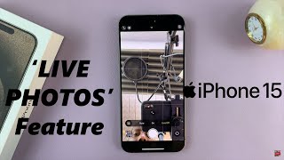 How To Turn ON /OFF Live Photos On iPhone 15 & iPhone 15 Pro