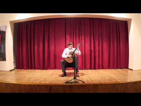 Nikola Đorđević, gitara / M. Llobet – Variaciones sobre un thema de Sor