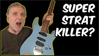 Video thumbnail for CUSTOM SHOP SPECS for UNDER $400 … Harley Benton Fusion-III HSS by Mark Zabel