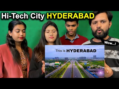 HYDERABAD CITY Reaction 😊  |  The High-Tech City  | Capital of Telengana | Reaction India |