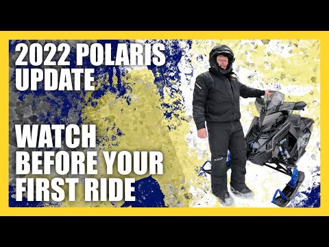 2022 Polaris Snowmobile Oil Cap Alert