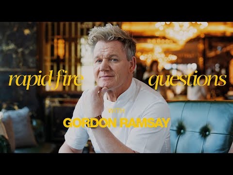 Rapid Fire Questions with Gordon Ramsay