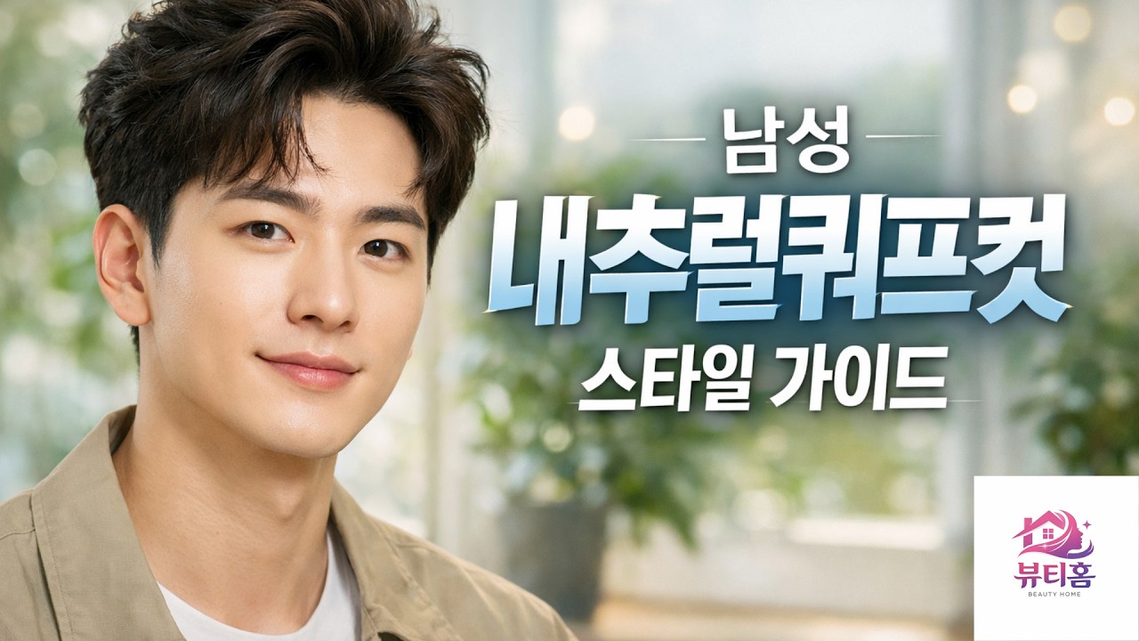 남성 내추럴쿼프컷 스타일 가이드