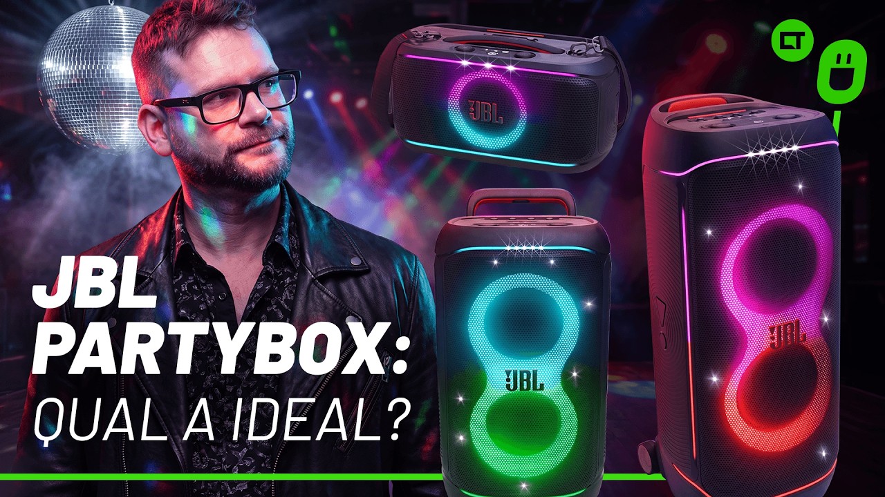Miniatura da avaliação em vídeo de Caixa de Som JBL PartyBox On-The-Go 2 100W RMS Bluetooth Preto