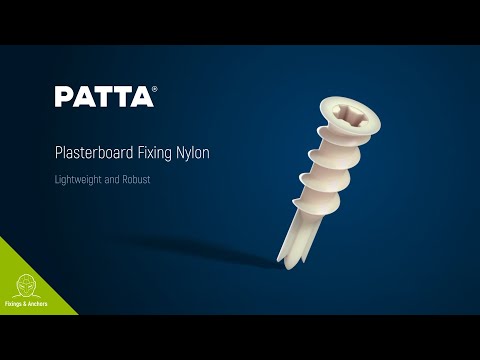 Fijación para Panel de Yeso de Nylon