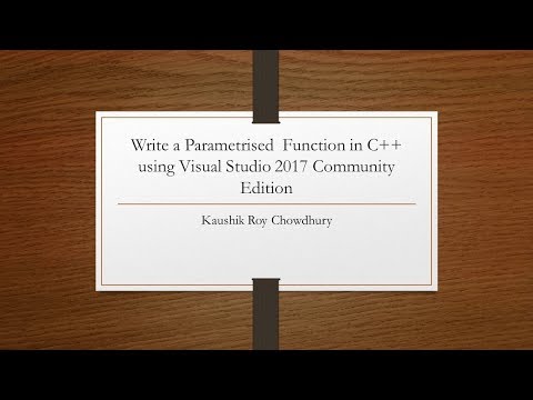 How to Create and Run C Program on Visual Studio 2017 Community Edition