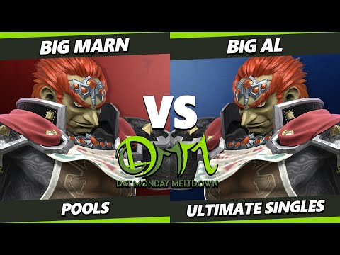 DAT MM 287 - BIG:MARN (Ganondorf) Vs. Big Al (Ganondrof) Smash Ultimate - SSBU