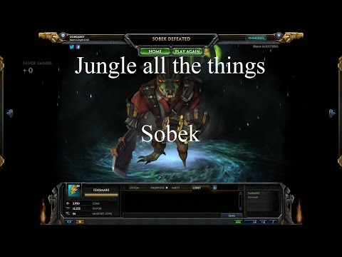 Smite: Jungle all the things part 23 - Sobek