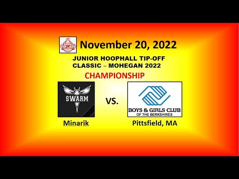 Game #4 - Championship: Central Mass Swarm - Minarik vs. BGC City Rocks.  November 20, 2022.