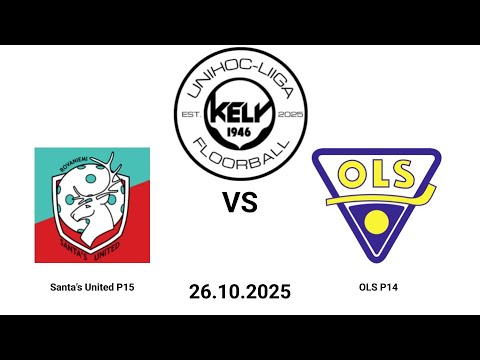 Santa's United P15 - OLS P14 - Unihoc-liiga 26.10.2025