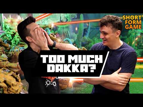 NEW More Dakka Orks vs Lions of the Emperor Custodes - A Short Form 40k Battle Report