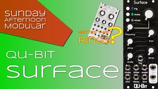 Video thumbnail for Qu-Bit Surface Introduction - Better than Mutable Instruments Rings? by SundayAfternoonModular