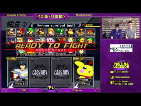 SaP Melee 2/25/16: Billz (Marth) vs Codeman (Pichu/Falco)