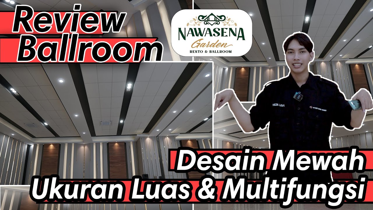 Review Ballroom Nawasena Madiun - Desain Megah dan Multifungsi