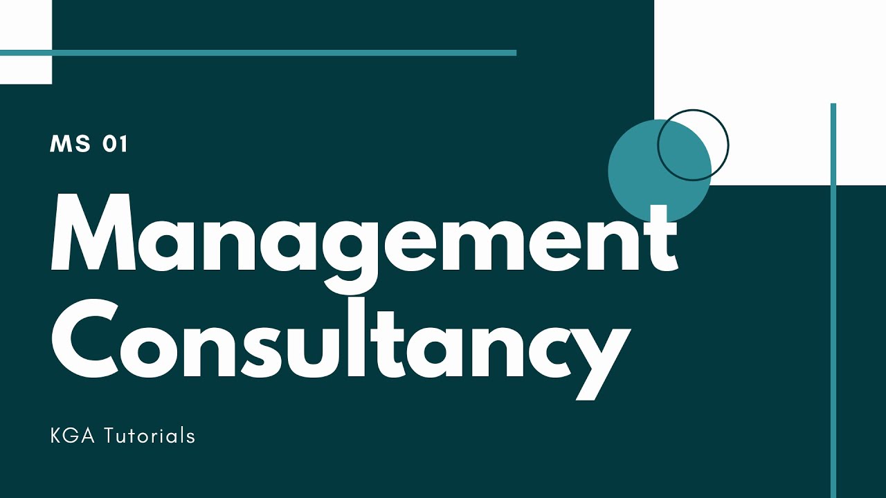 MS 01 - Management Consultancy