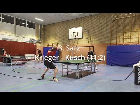 Kreisliga Rttvr | SG Sinzig/Ehlingen - TTV Obwerinter | T.Krieger (1547TTr) - T.Kusch (1514TTr)