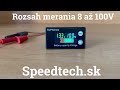 Indikátor kapacity batérie - s LCD displejom 8-100V - Video Youtube