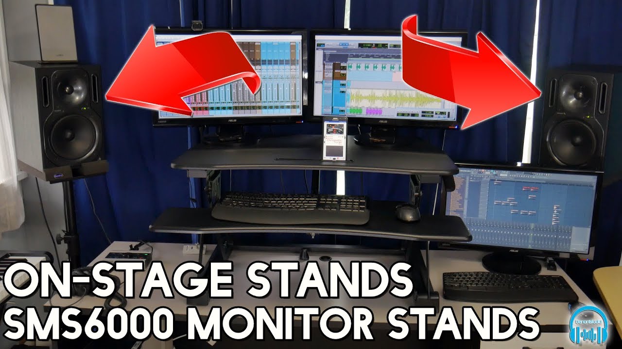 On-Stage Stands SMS6000 Studio Monitor Stands | Assemble & Review