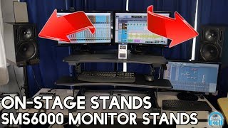 Video thumbnail for On-Stage Stands SMS6000 Studio Monitor Stands | Assemble & Review by BenoniStudio
