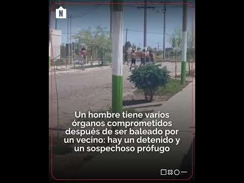 🔴 Baleado tras una pelea vecinal en Pocito
