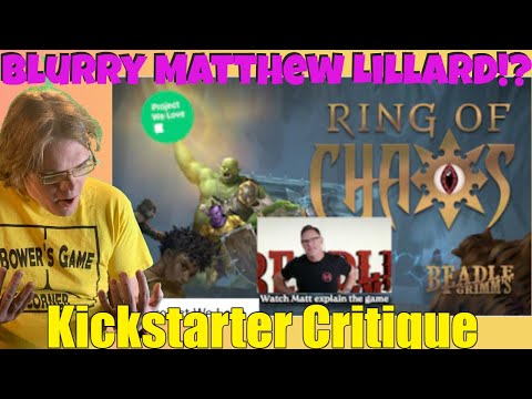 Ring of Chaos - Kickstarter Critique Review