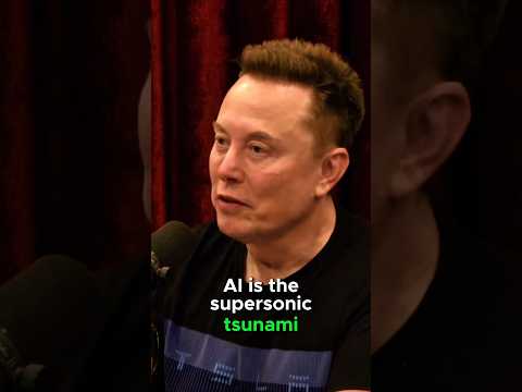 AI's Supersonic Tsunami: Elon Musk & Joe Rogan on Future Jobs 🤯 #shorts