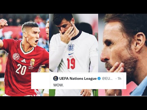 Most popular reactions to Hungary beating England in the Nations league | England vs Hungary